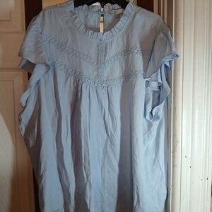 Light Blue Women's Top